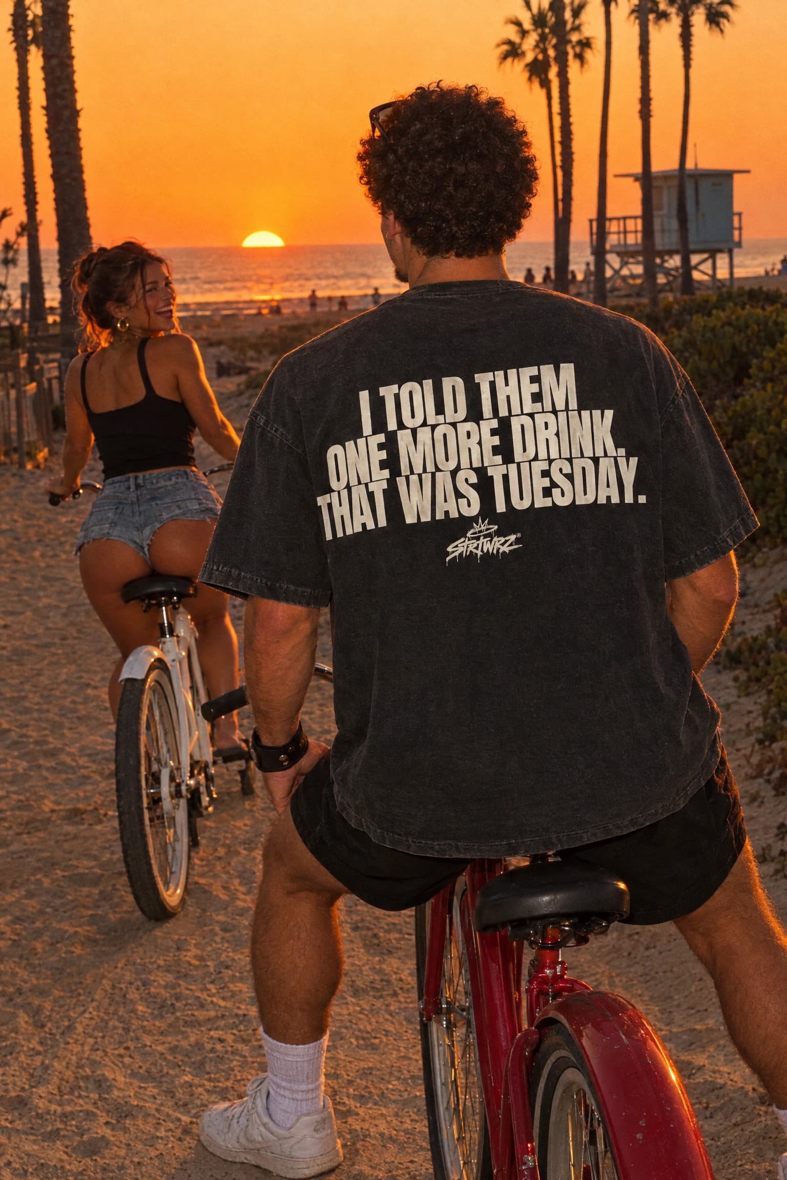 That Was Tuesday in Black, back print