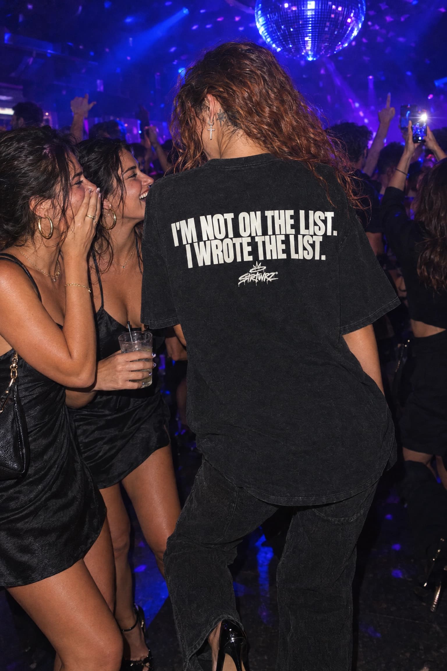 I Wrote The List, side view