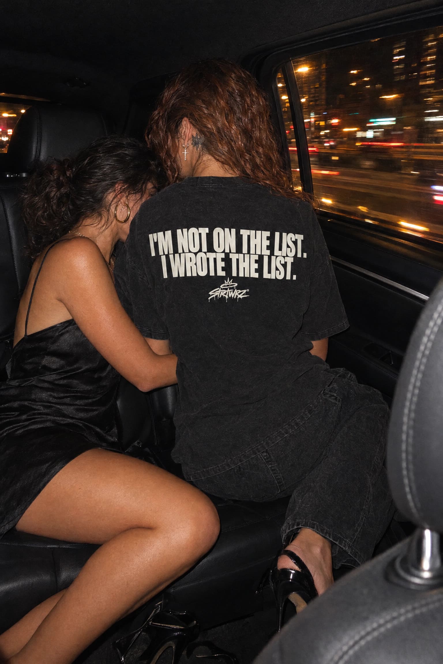 I Wrote The List, side view