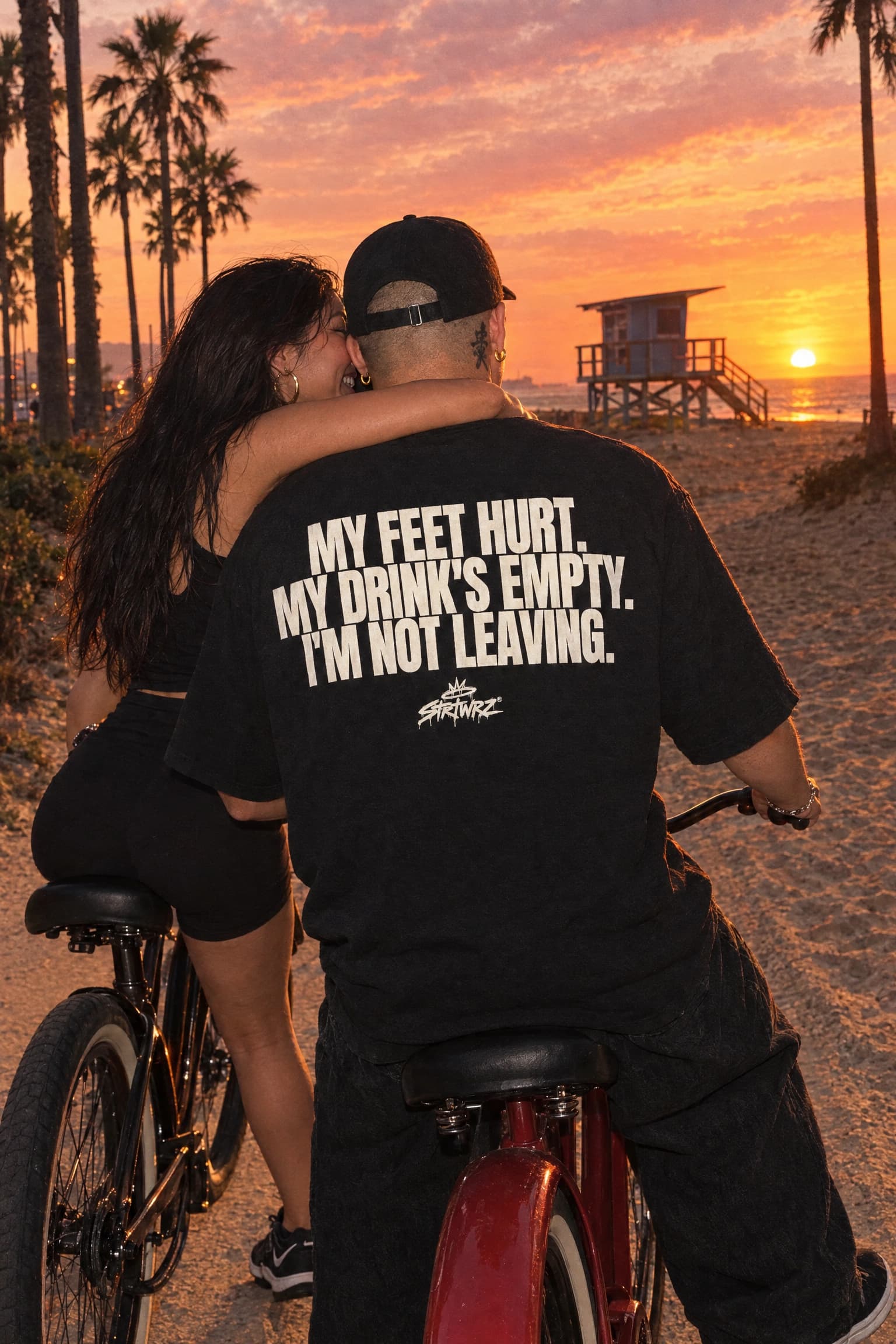 I'm Not Leaving, side view