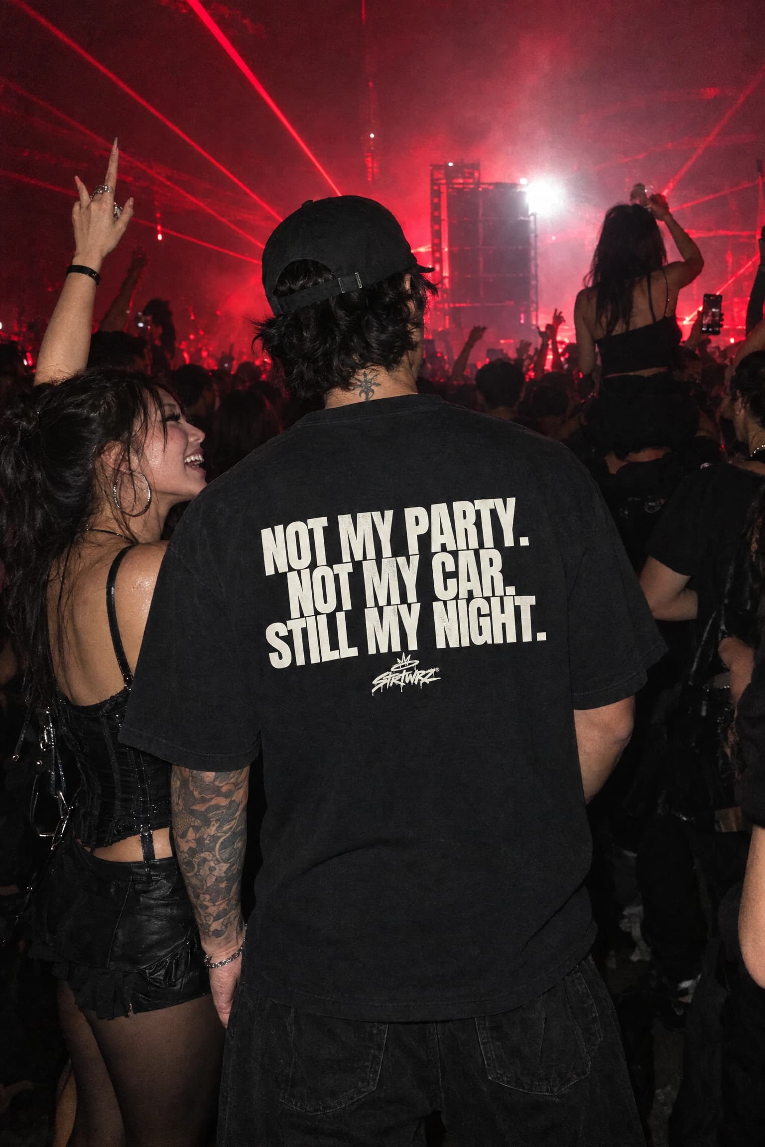 Still My Night in Black, back print