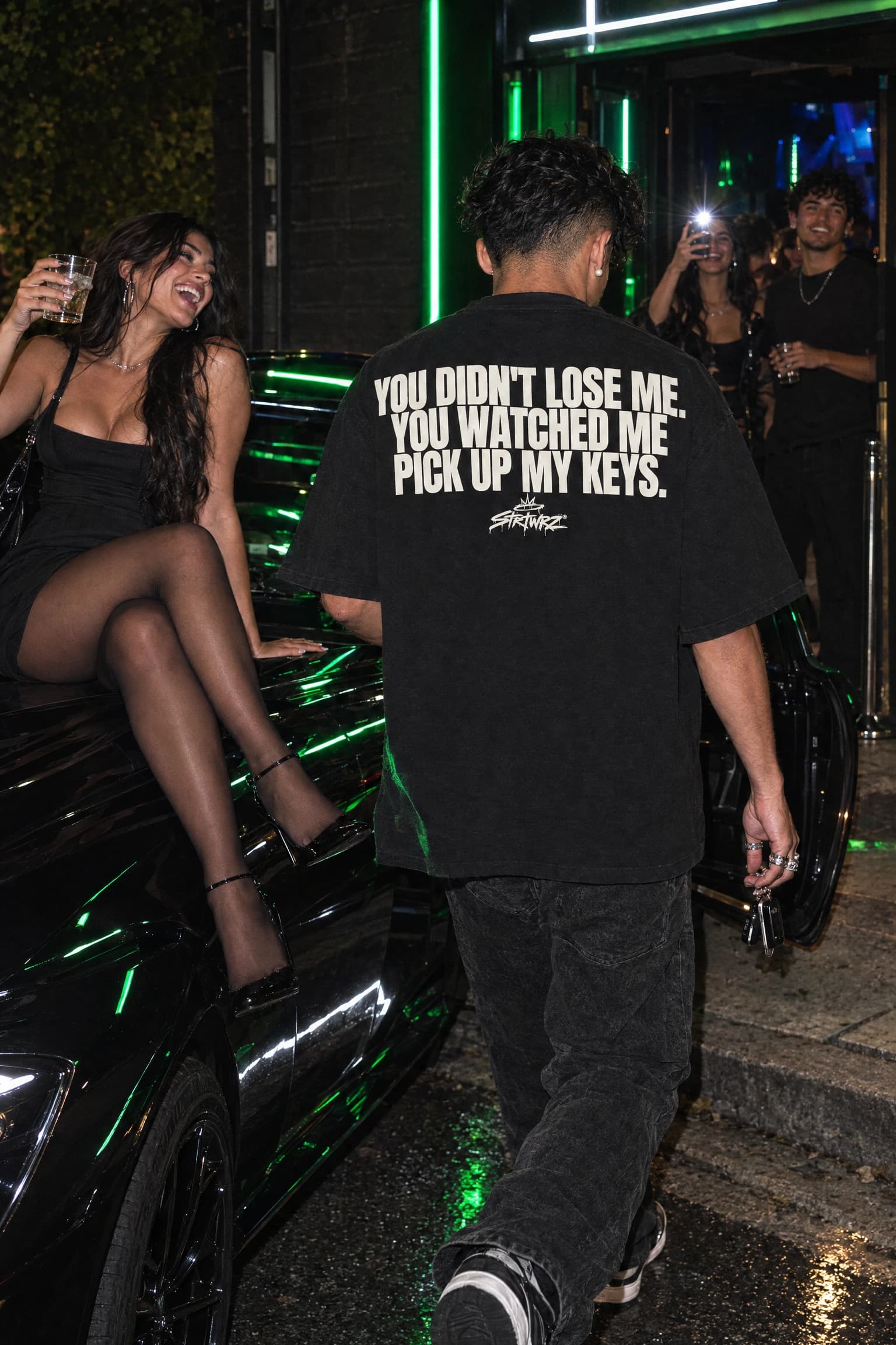 Pick Up My Keys, side view