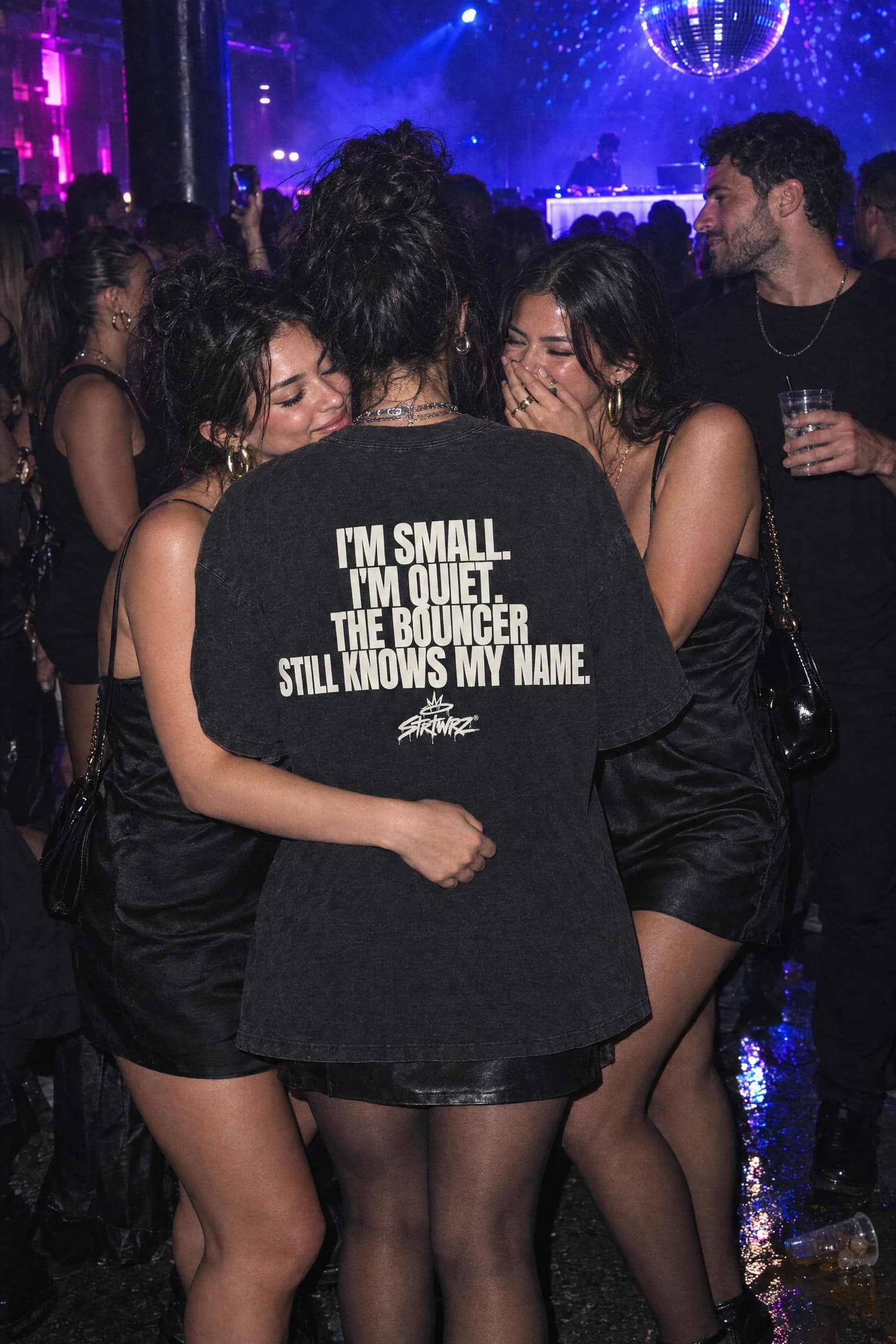 The Bouncer Knows My Name, side view