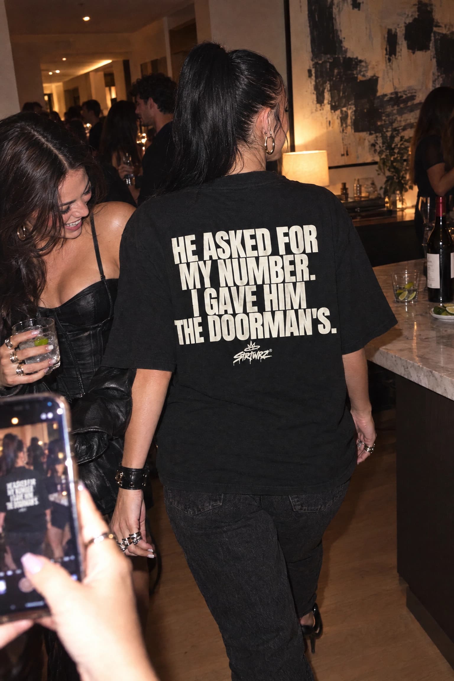 The Doorman's Number, side view