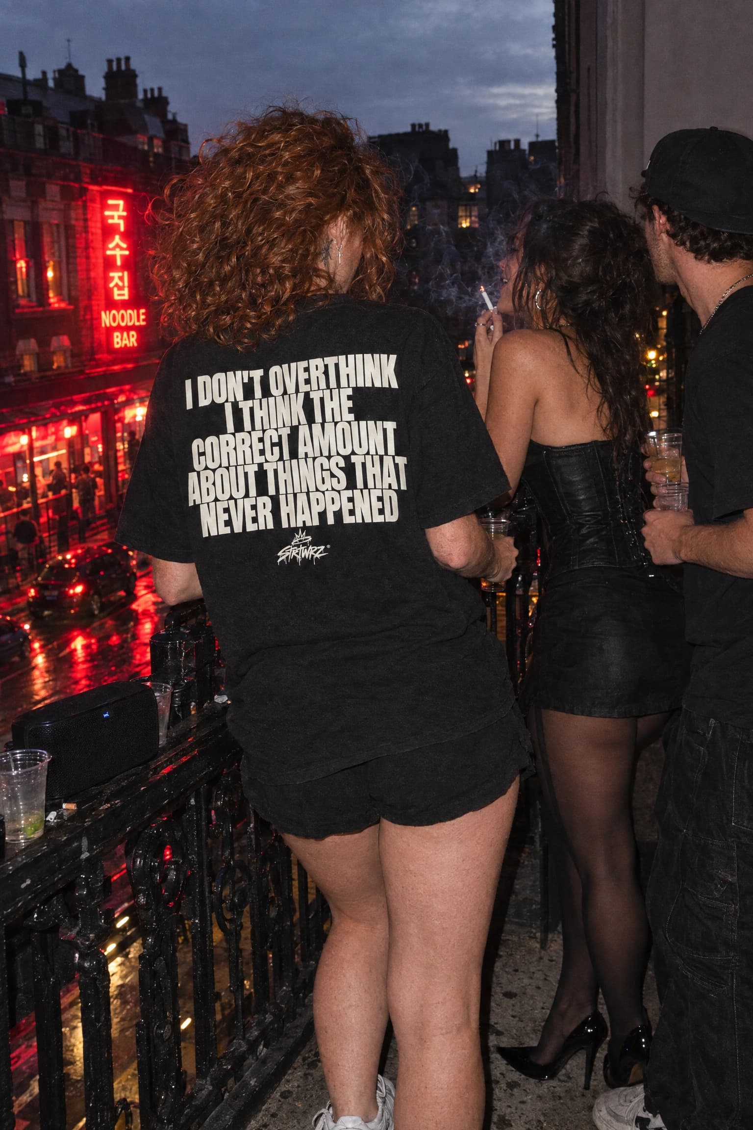 The Correct Amount in Black, front view