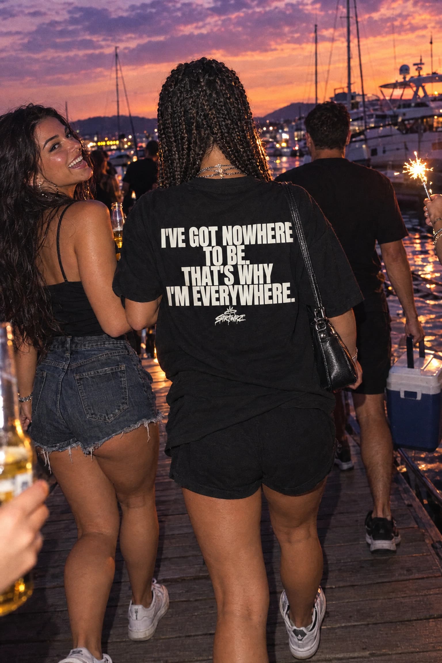 Nowhere To Be, side view