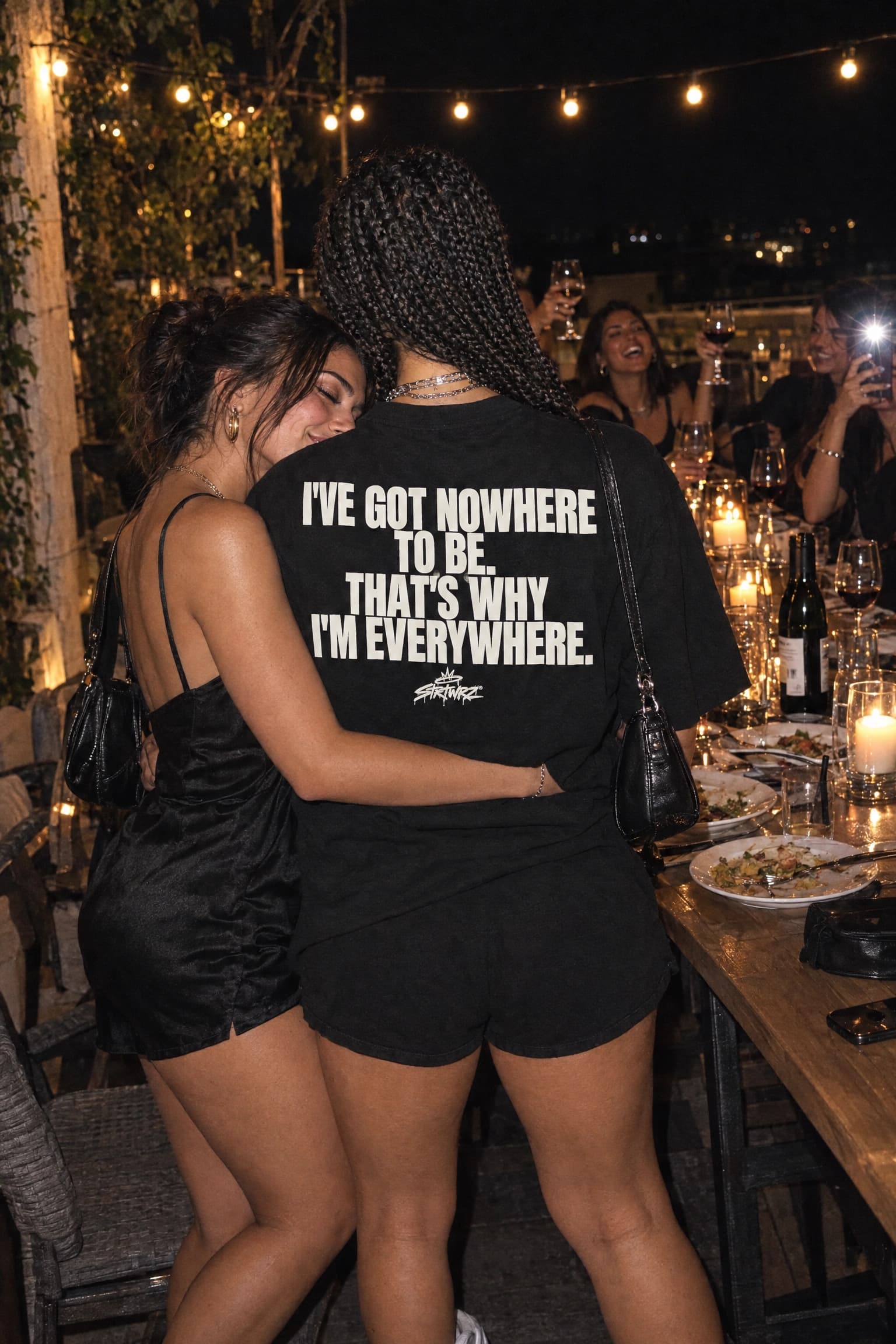 Nowhere To Be, side view