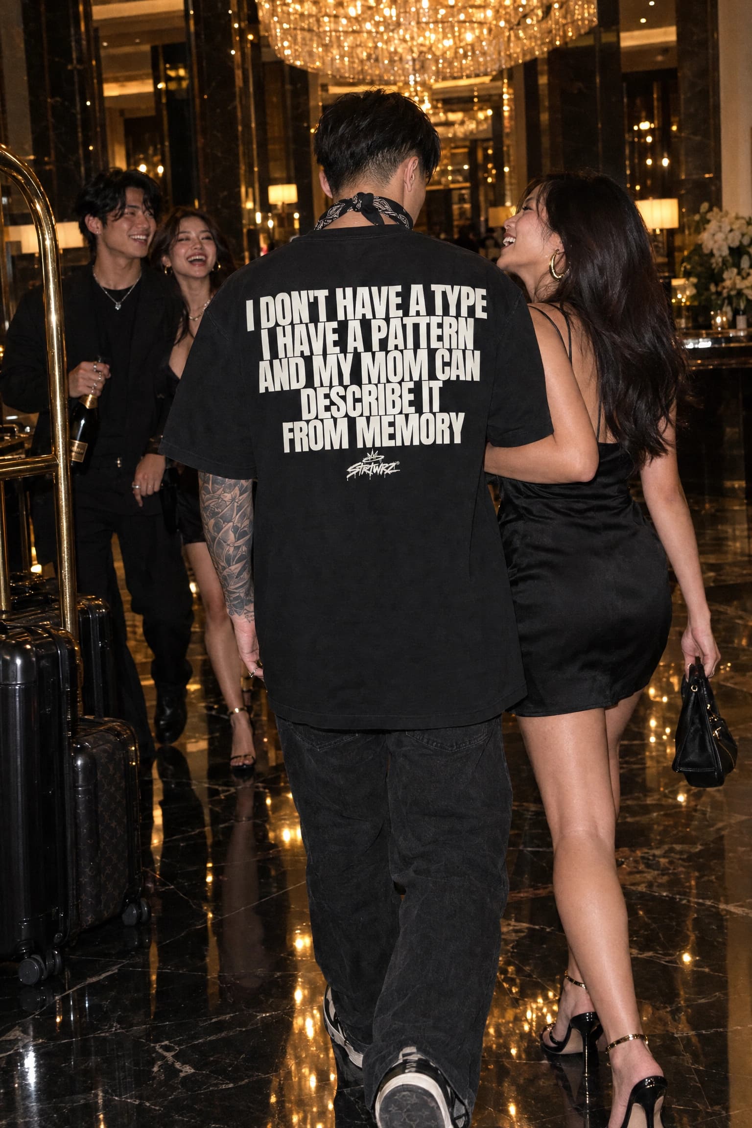 Pattern Recognition in Black, back print
