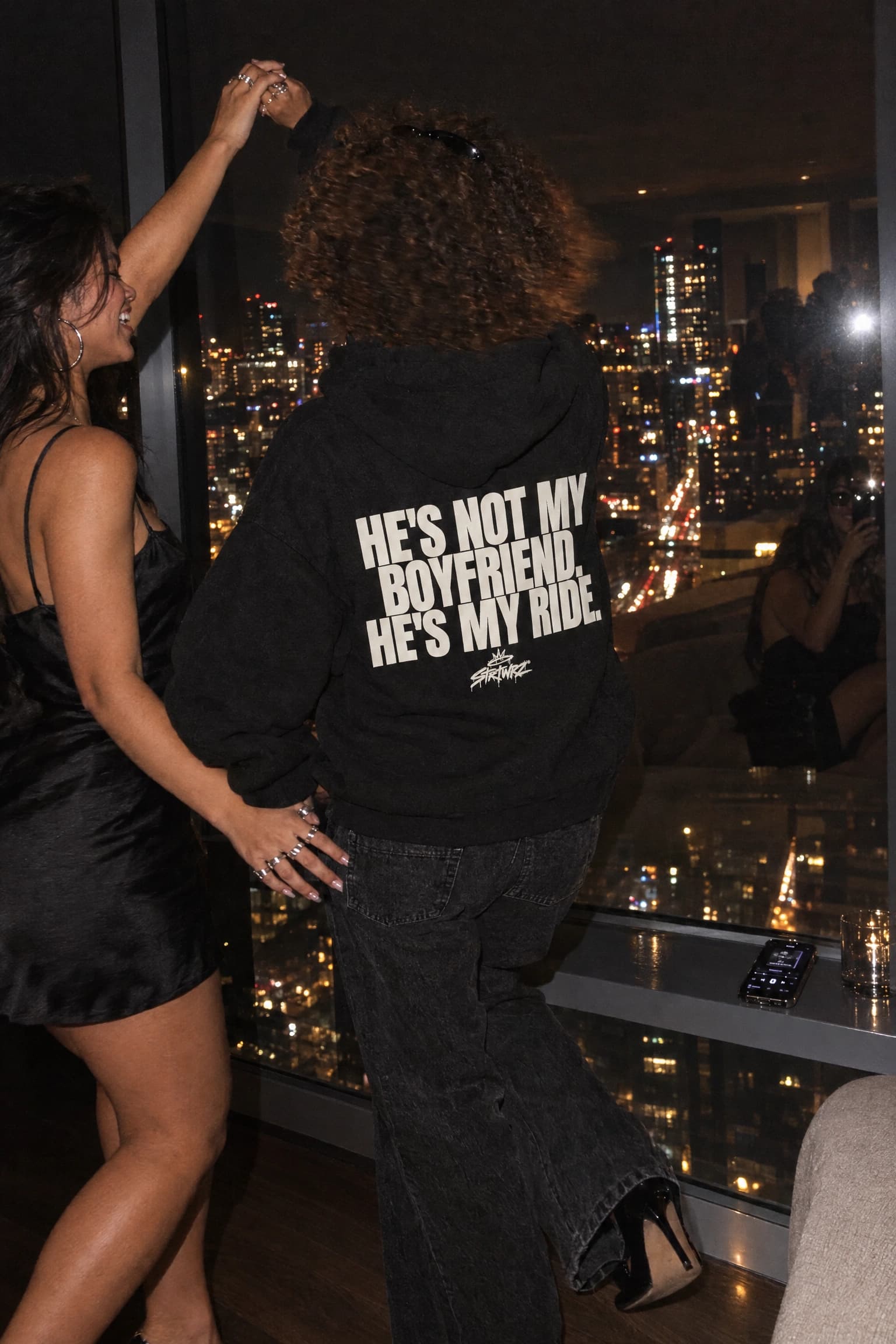 He's My Ride, side view