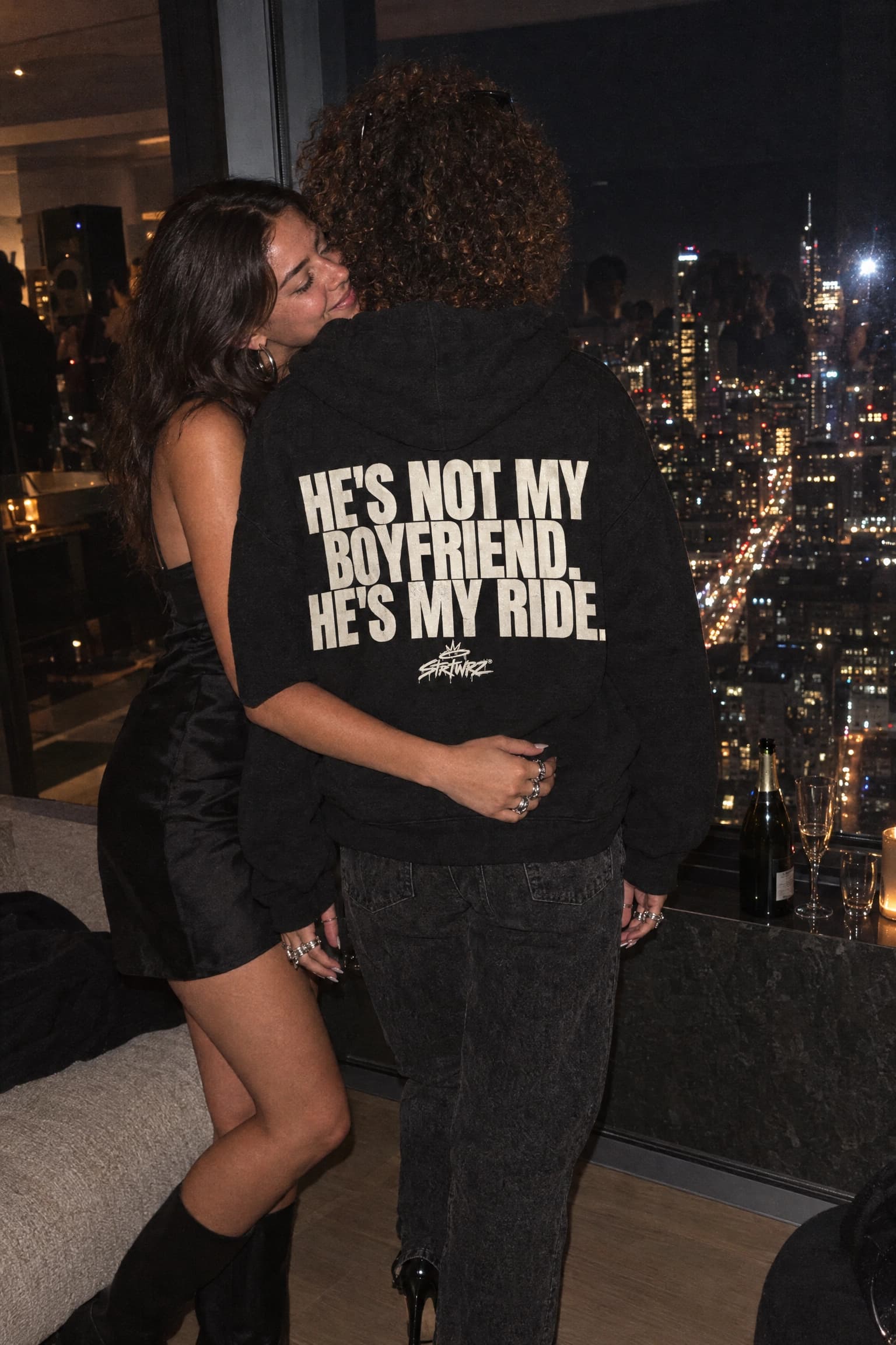 He's My Ride, side view