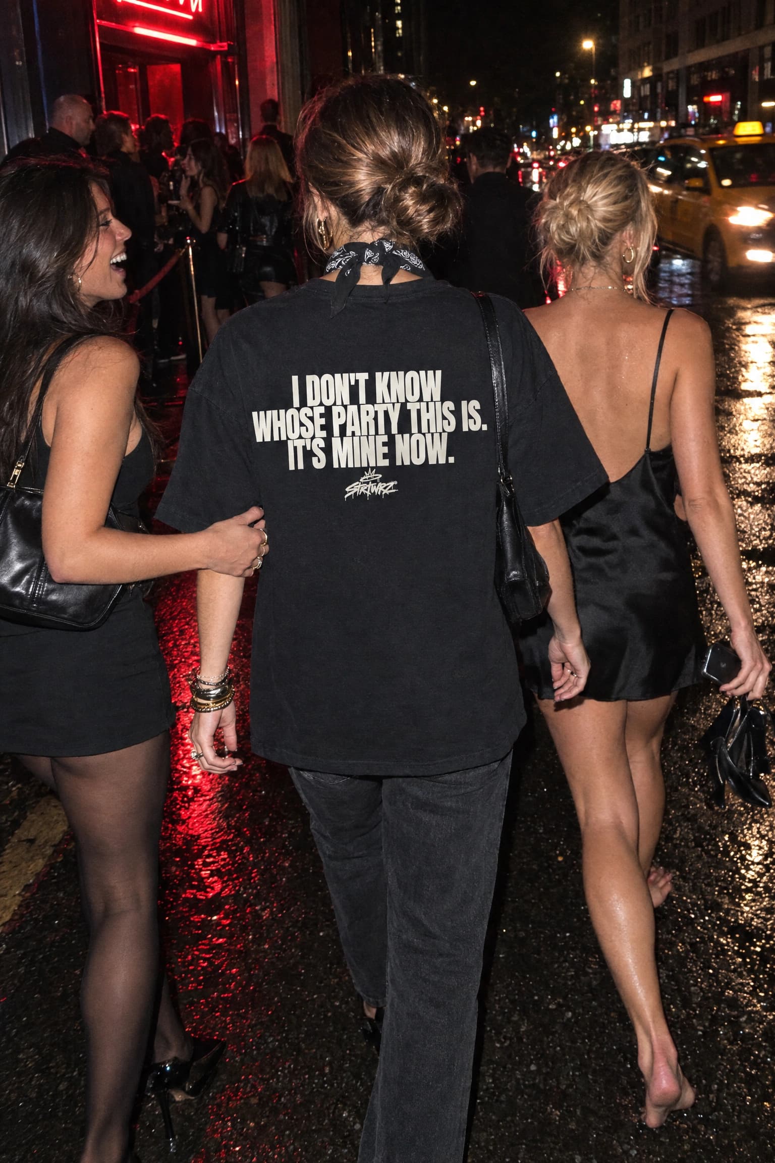 It's Mine Now in Black, back print